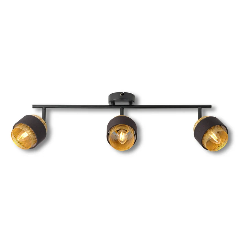 OSRAM DECOR Spot Hornet lampada da soffitto 3X2.8W, E14, 250lm, 2700K, nero