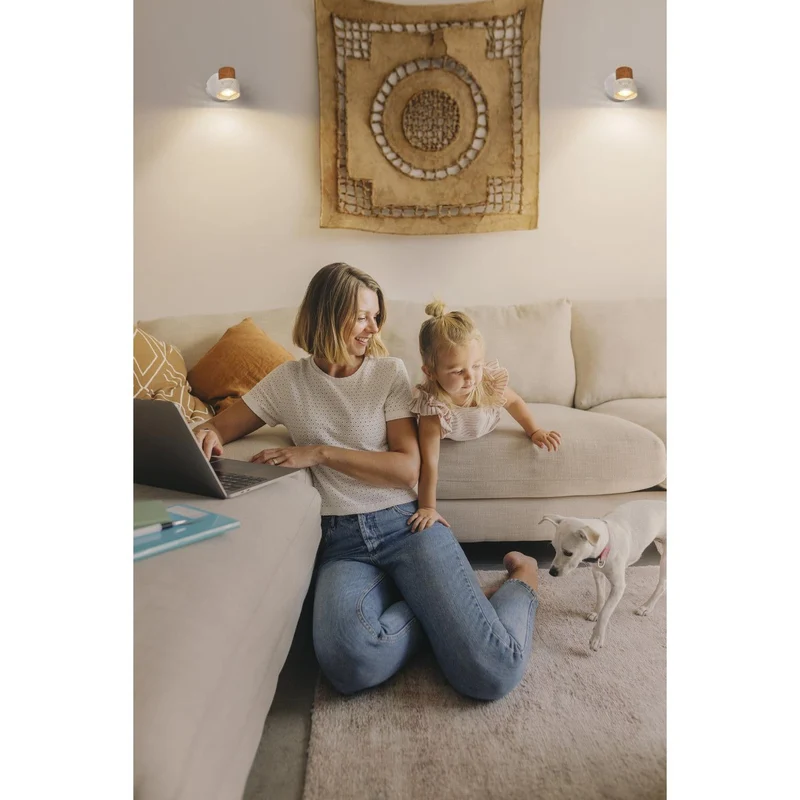 OSRAM DECOR SPOT CORK lampada da soffitto, 1 x 3,4W, 230lm, bianco