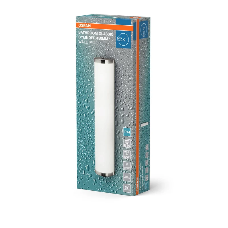 OSRAM CLASSIC CYLINDER Applique da bagno 455mm, 3xE14
