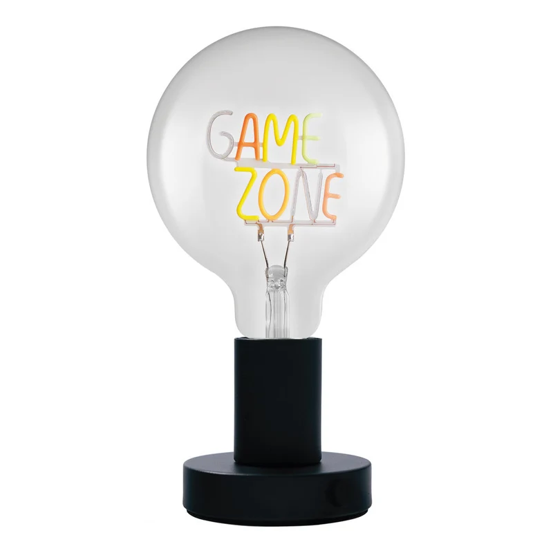 OSRAM 1906 LETTER LAMPADA DA TAVOLO Tischleuchte Game Zone 1.2W E27