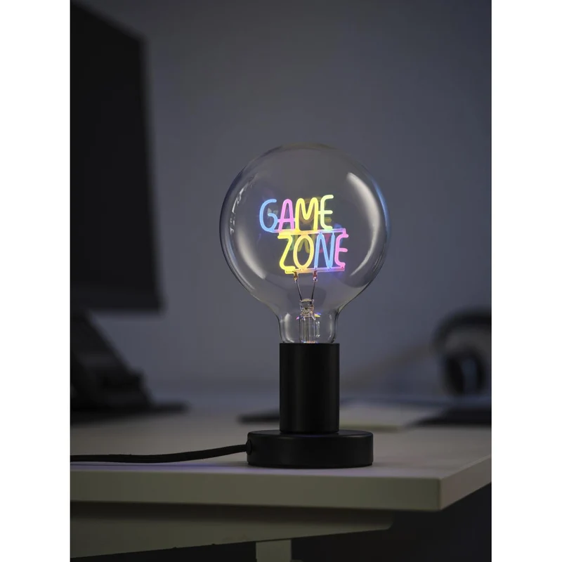 OSRAM 1906 LETTER LAMPADA DA TAVOLO Tischleuchte Game Zone 1.2W E27