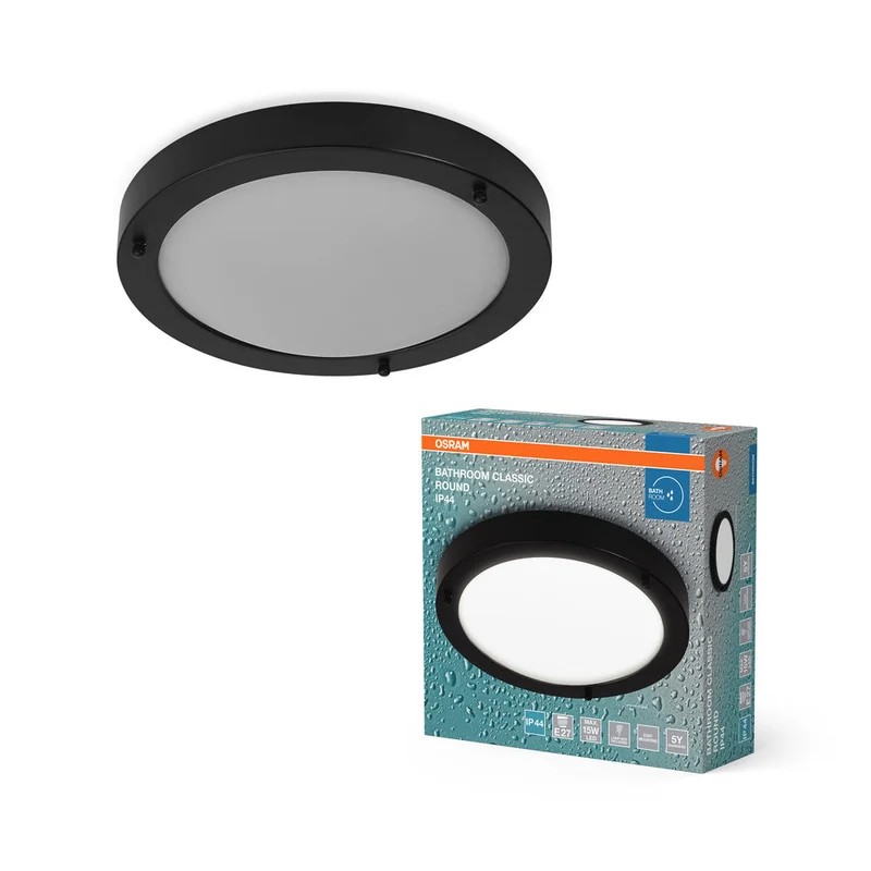 OSRAM CLASSIC ROUND lampada da soffitto per bagno 280mm, E27