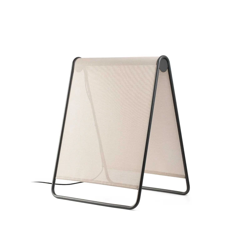Cadaqués - Lampe d’extérieur LED en acier et textilène, style contemporain