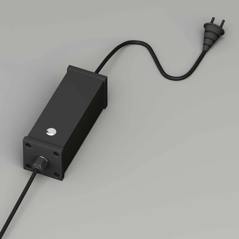 Wisp - Lampadaire LED d’extérieur ajouré en acier, style contemporain