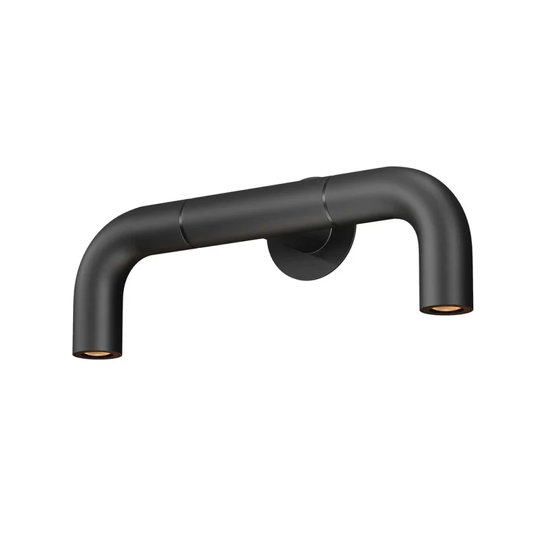 Sleek - Applique murale LED cubique en aluminium, style contemporain
