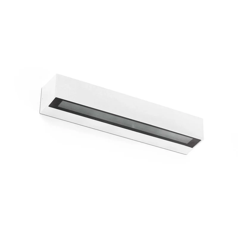 Doro - Applique murale LED d’extérieur en acier, style contemporain
