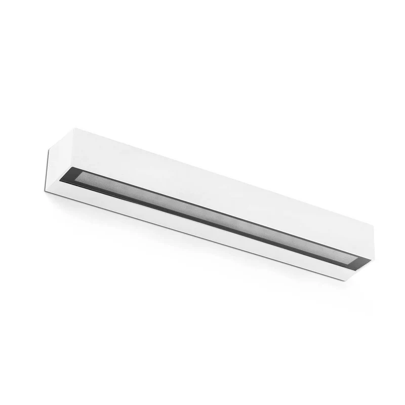 Doro - Applique murale LED d’extérieur en acier, style contemporain