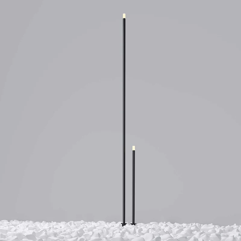Spear - Piquet LED minimal en aluminium, style contemporain
