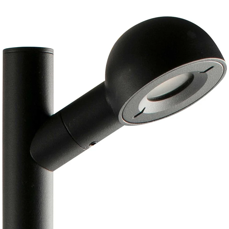Brot - Piquet LED en acier, style contemporain