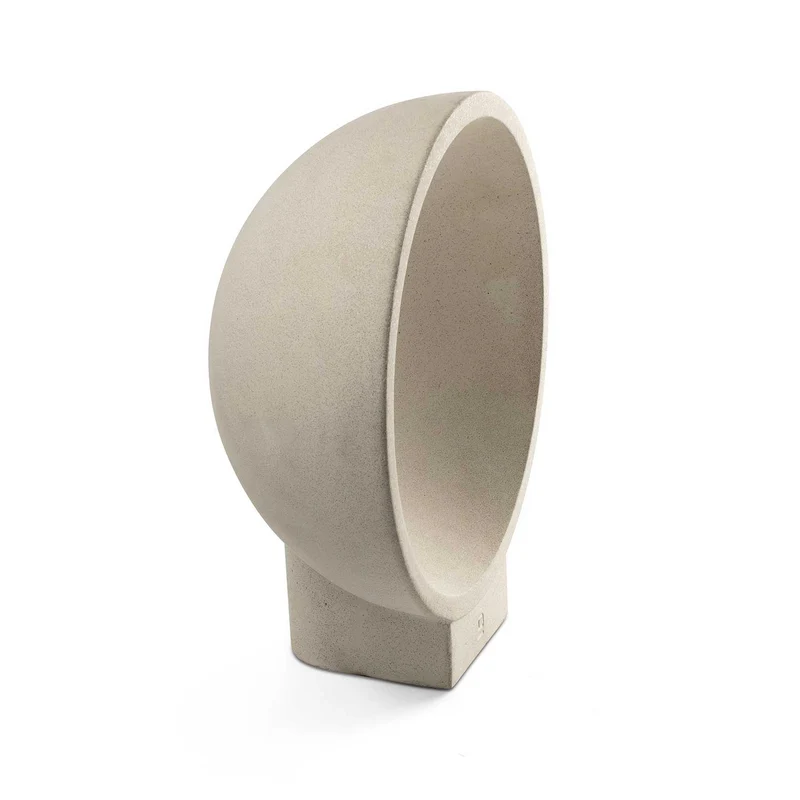 Gaia - Potelet LED en béton, style contemporain