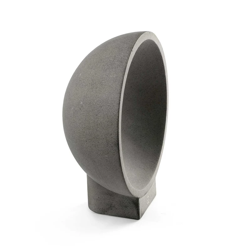 Gaia - Potelet LED en béton, style contemporain