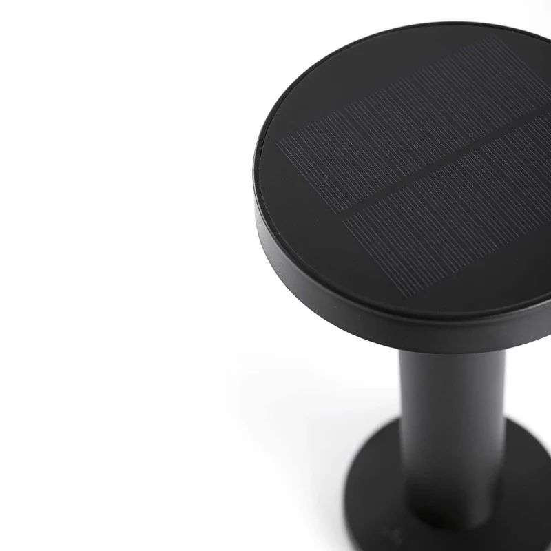 Cairo - Lampe à poser solaire sans fil en polycarbonate, style contemporain