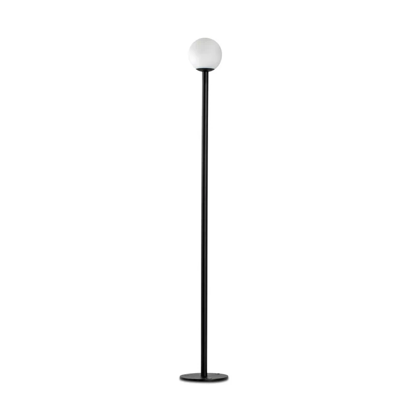 Cuca - Balise LED en acier et verre, style contemporain