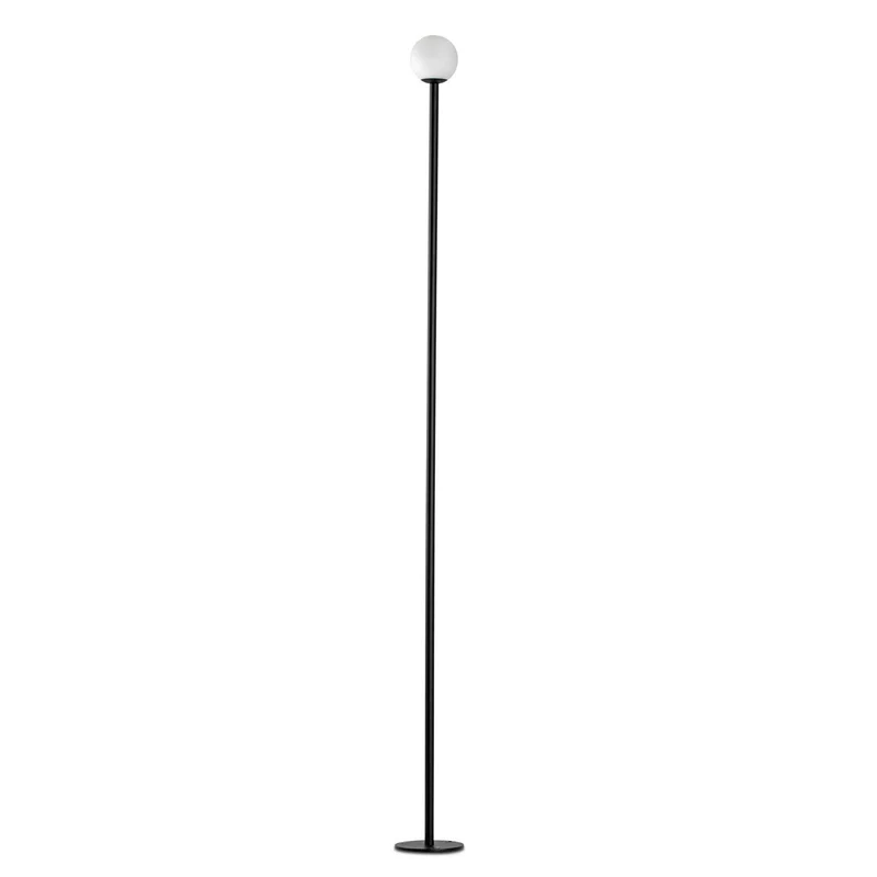 Cuca - Balise LED en acier et verre, style contemporain