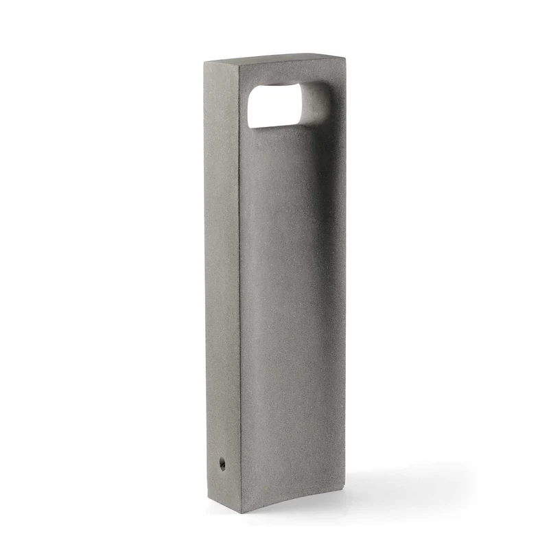 Glint - Borne LED en béton, style contemporain