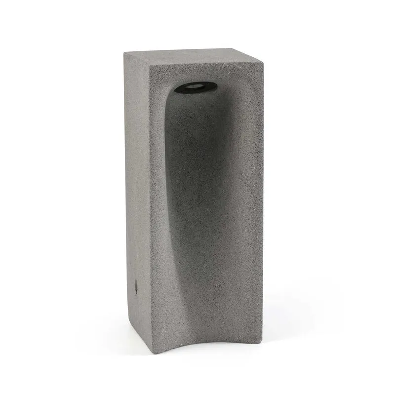 Grot - Balise LED en béton, style contemporain