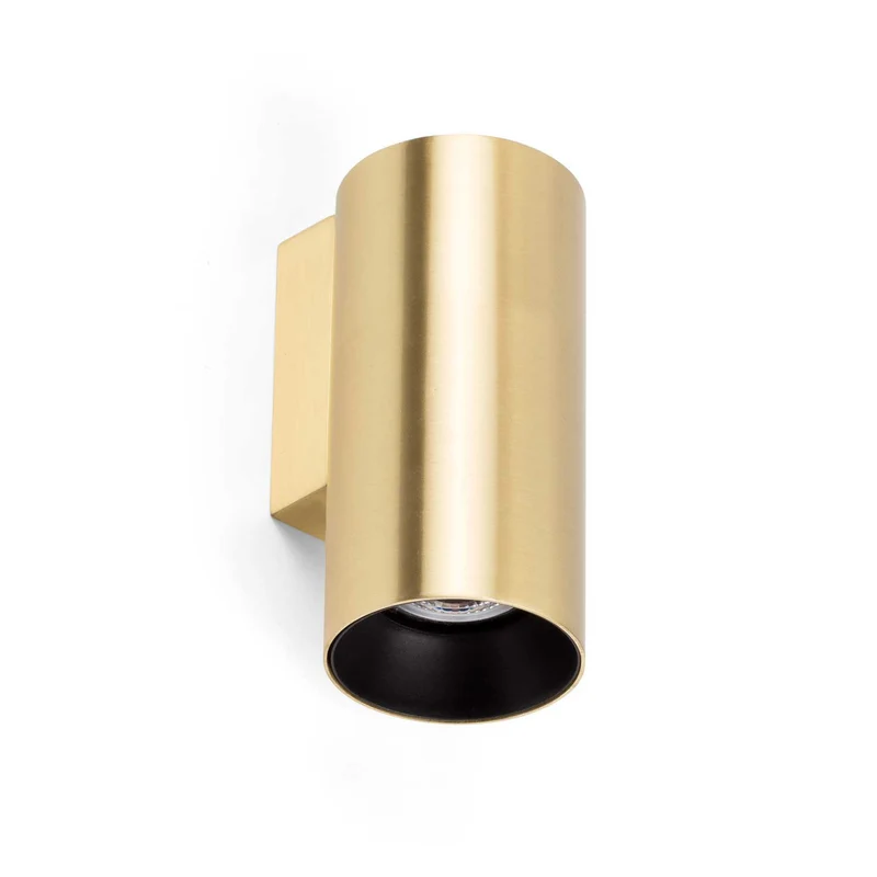 Stan - Applique murale terracotta en acier, style contemporain