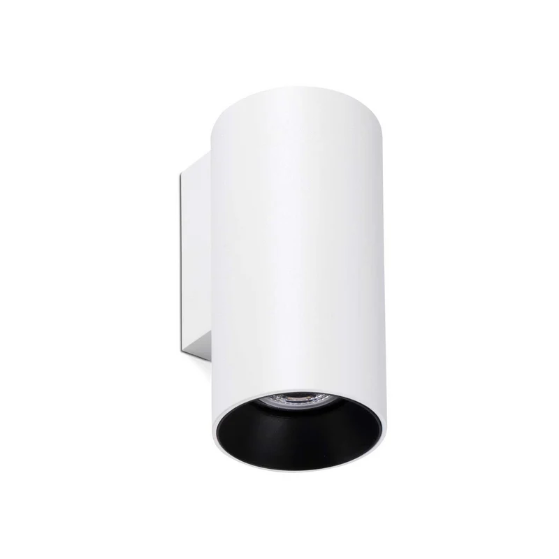 Stan - Applique murale terracotta en acier, style contemporain