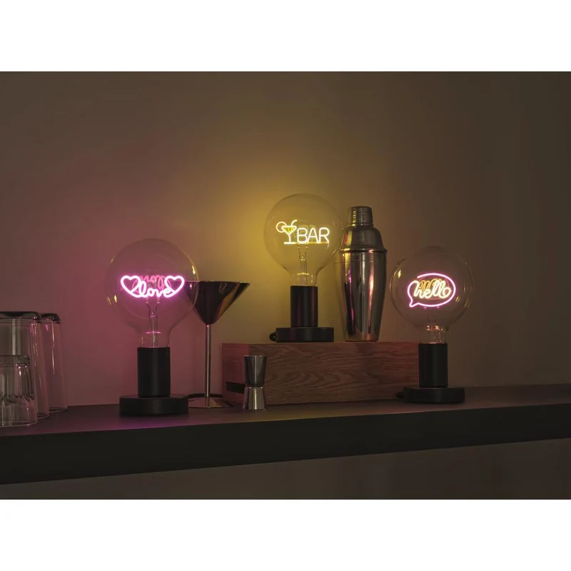 OSRAM 1906 LETTER LAMPADA DA TAVOLO Tischleuchte Bar 1.2W E27