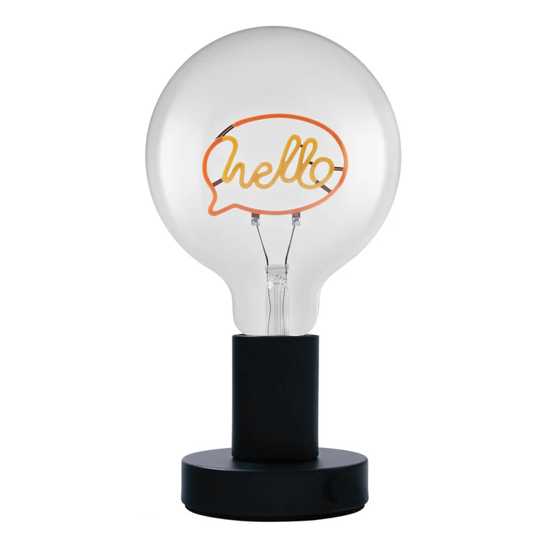 OSRAM 1906 LETTER TABLE Lampada da tavolo Hello 1.2W E27