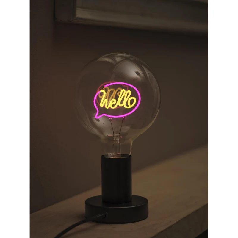 OSRAM 1906 LETTER TABLE Lampada da tavolo Hello 1.2W E27