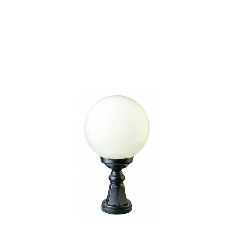 Lampione da Giardino a Globo Moretti Luce E27 IP43 Bianco – 22R1.5.O