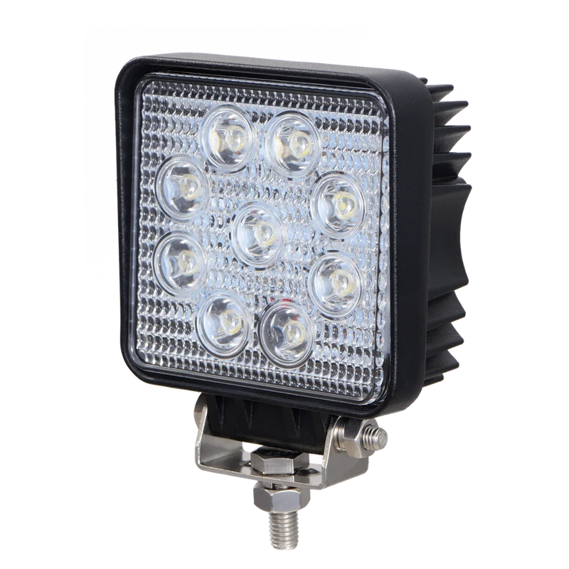 Faro da lavoro a LED quadrato da 27 W / 1450 lumen