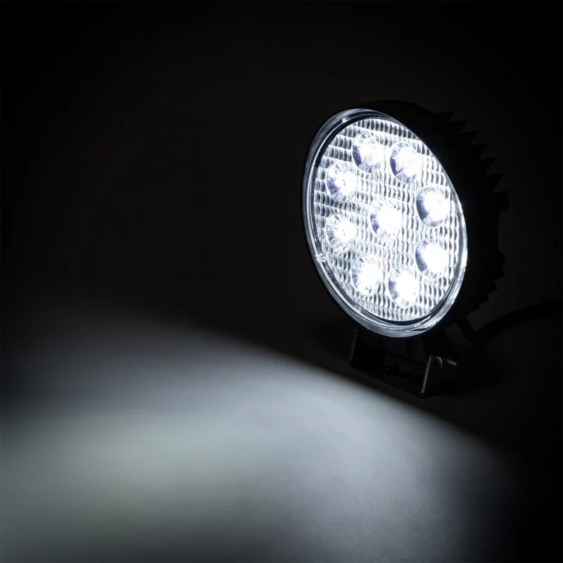 Faro da lavoro a LED rotondo da 27 W / 1450 lumen