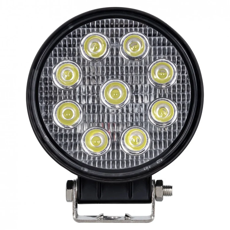 Faro da lavoro a LED rotondo da 27 W / 1450 lumen