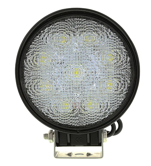 Faro da lavoro a LED rotondo da 27 W / 1450 lumen