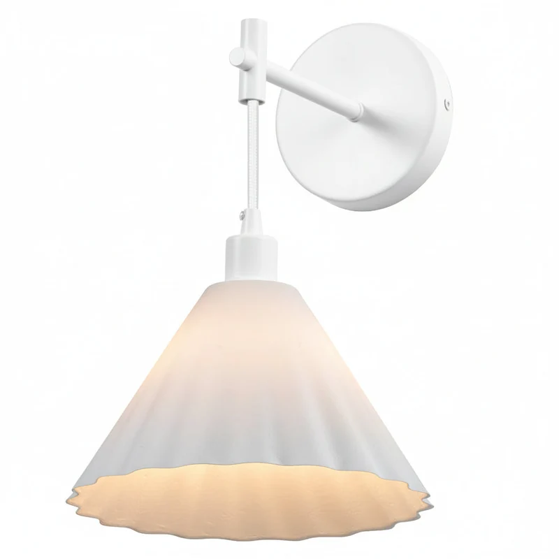 OSRAM DECOR lampada da parete Decor Pulp bianca, E14, 218 mm