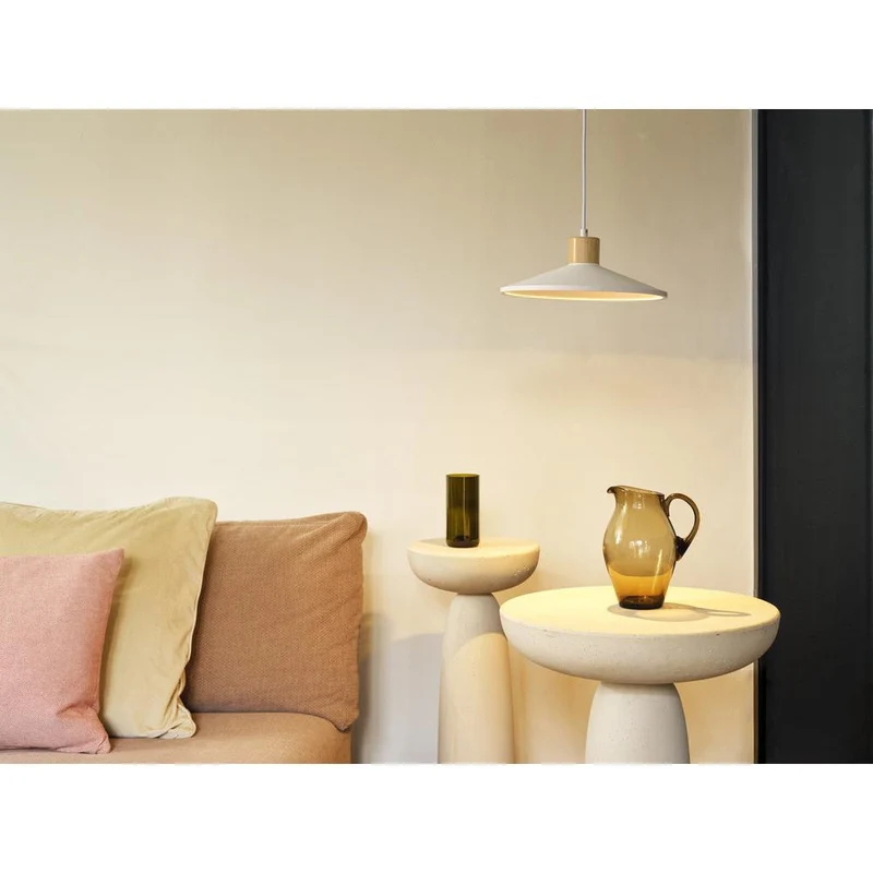 OSRAM DECOR Plaster Wood Gips lampada a sospensione, E27, 320 mm