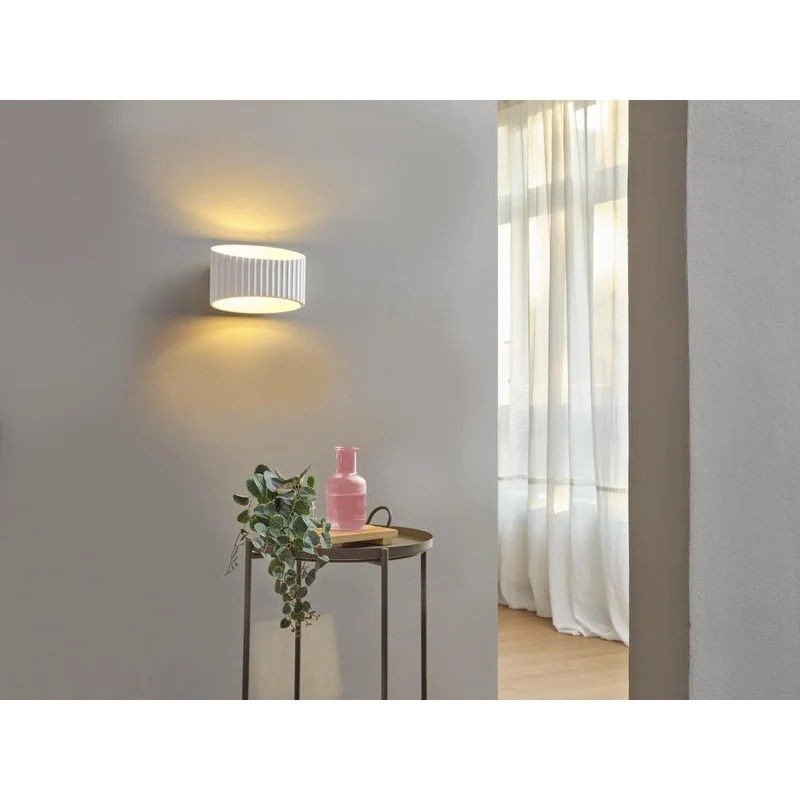 OSRAM DECOR fascia in gesso lampada da parete 290 1xE27 bianca