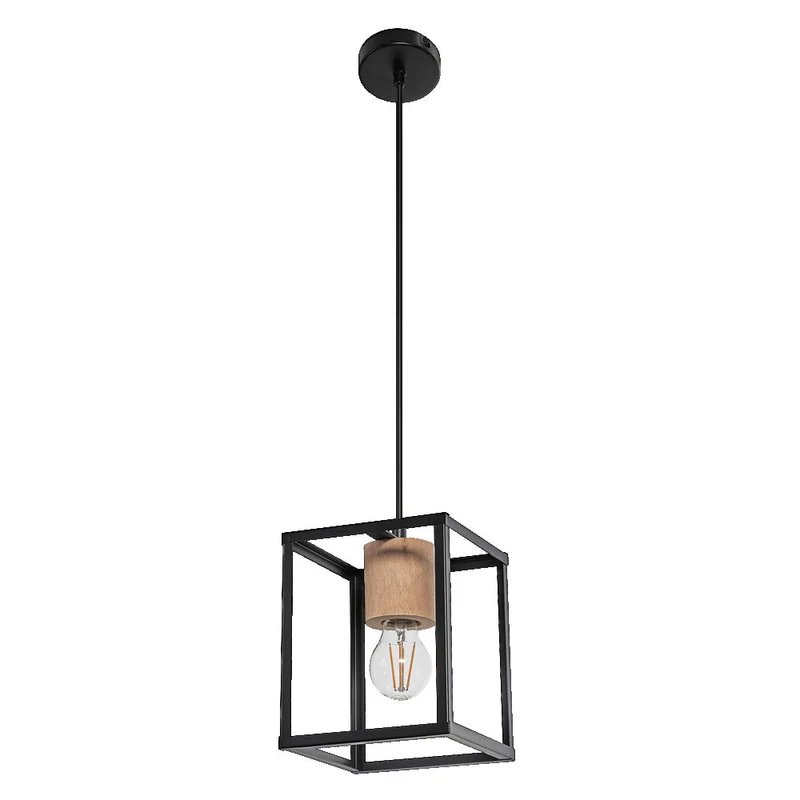 OSRAM DECOR Nairobi lampada a sospensione, nero, attacco E27