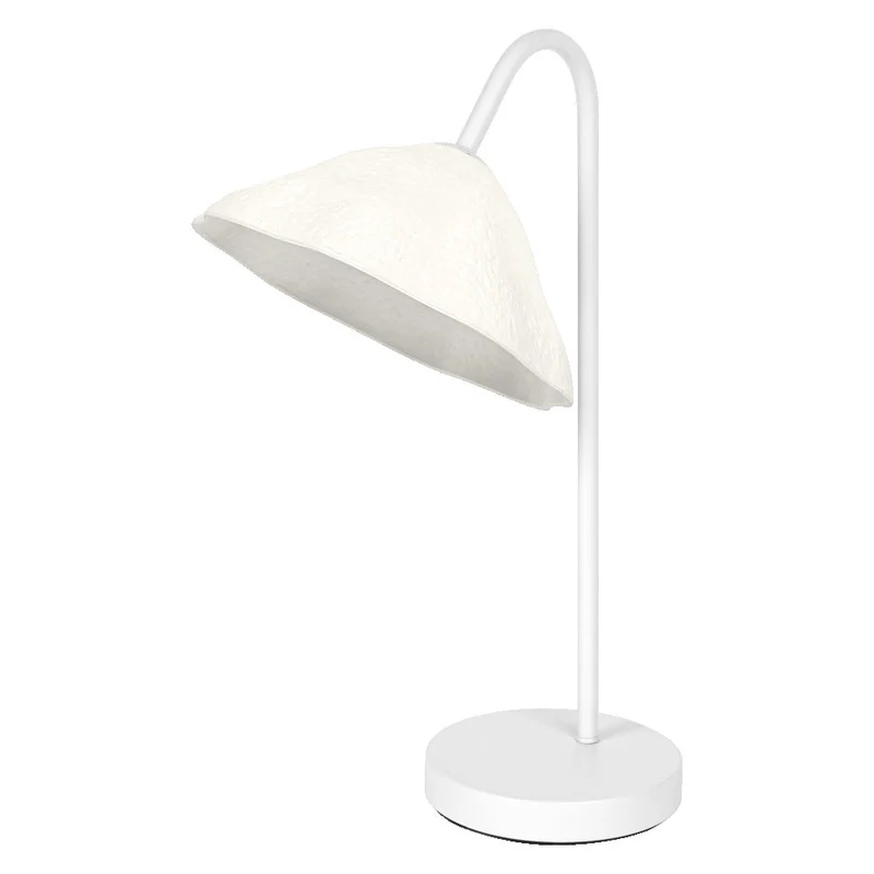 OSRAM DECOR Lampada da tavolo Decor Lotus Leaf bianca, E14, dimmerabile