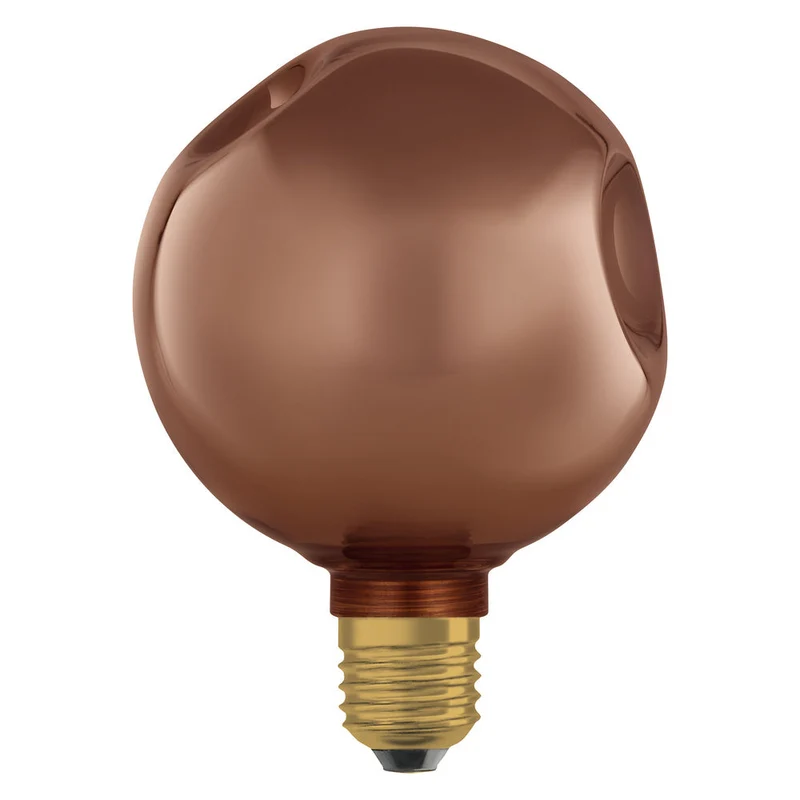 LAMPADA LED DECORATIVA IN VETRO ELETTRO IN VETRO ELETTRO ROSA PICCOLA