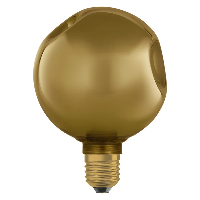 LAMPADA LED DECORATIVA IN VETRO ELETTRO IN VETRO ELETTRO PICCOLA ORO