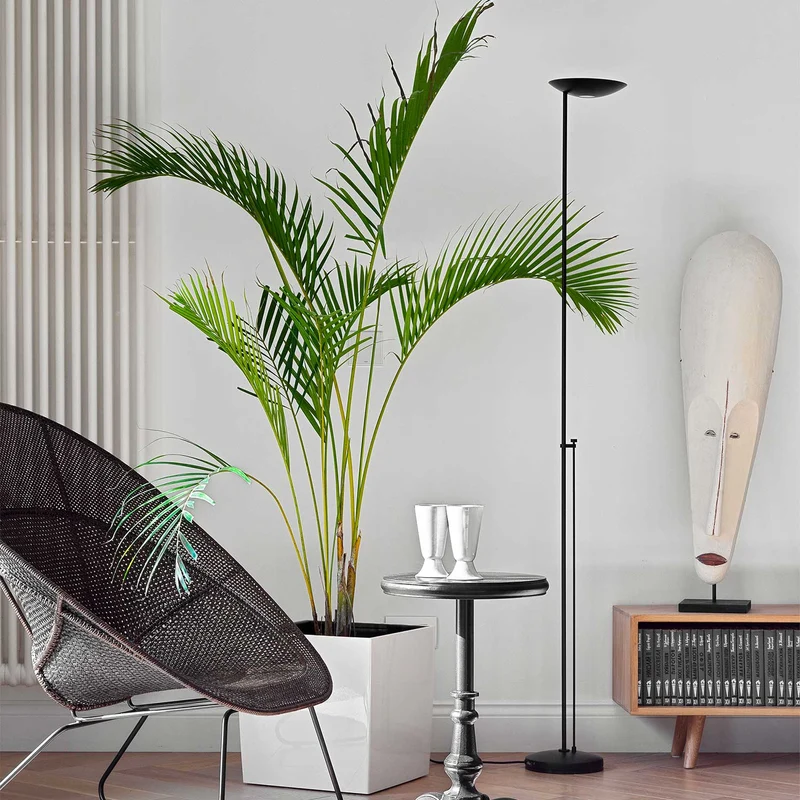 Icons - Lampadaire en acier, style vintage, H 185 cm