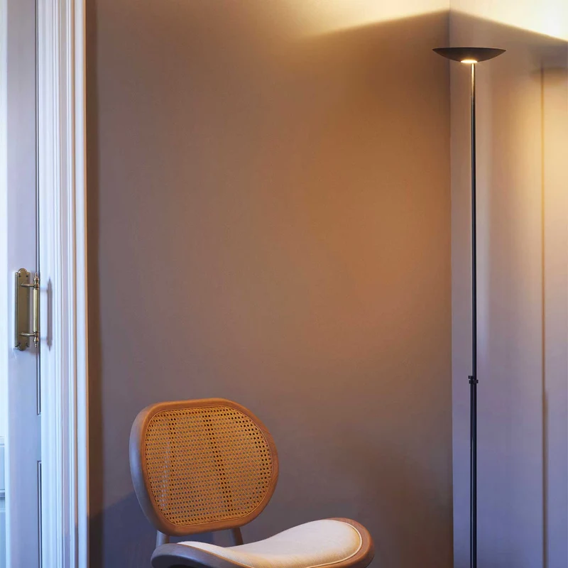 Icons - Lampadaire en acier, style vintage, H 185 cm