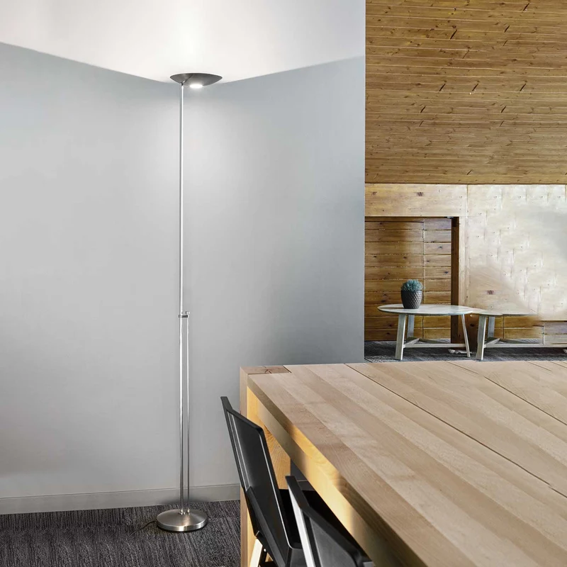 Icons - Lampadaire en acier, style vintage, H 185 cm