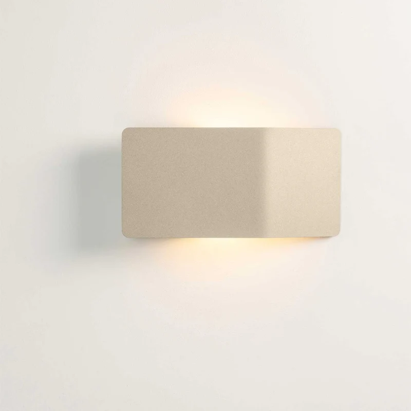 Shapes - Applique murale LED en acier, style minimaliste, H 30 cm
