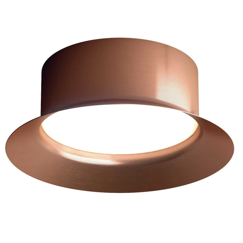 Maine - Plafonnier LED en acier, style industriel, Ø 18,5 cm