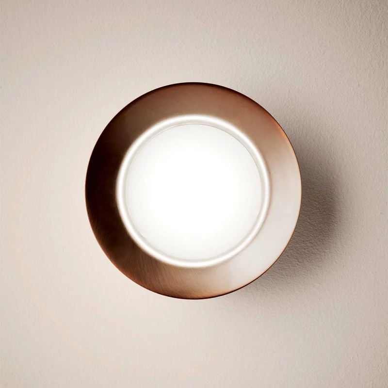 Maine - Plafonnier LED en acier, style industriel, Ø 18,5 cm