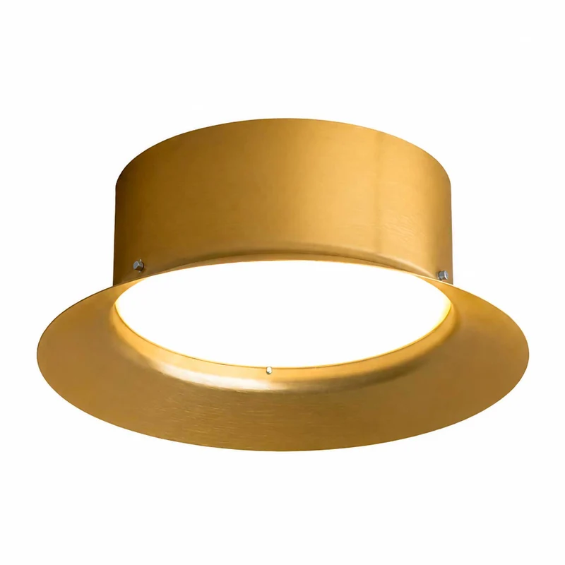 Maine - Plafonnier LED en acier, style industriel, Ø 18,5 cm