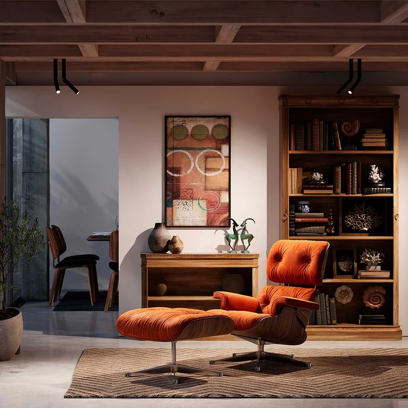 Focus T - Spot LED long et fin en aluminium, style contemporain