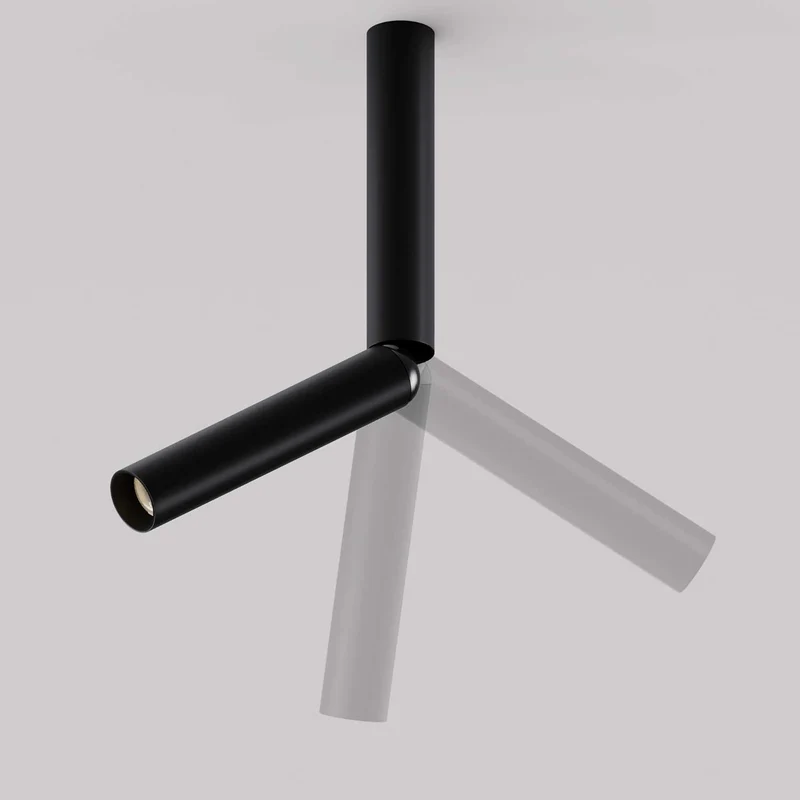 Focus T - Spot LED long et fin en aluminium, style contemporain