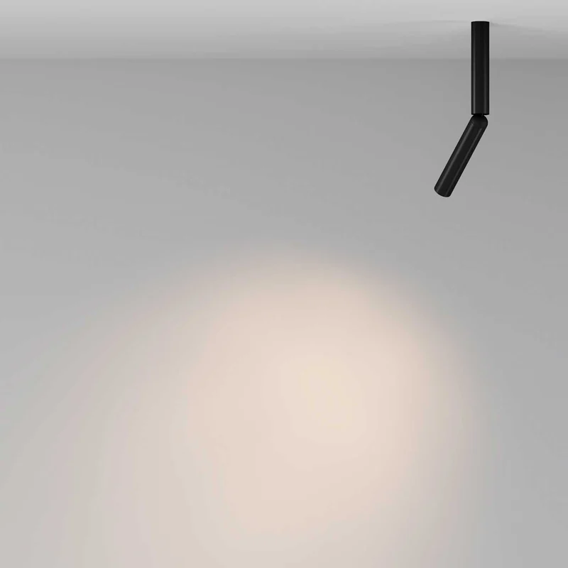 Focus T - Spot LED long et fin en aluminium, style contemporain
