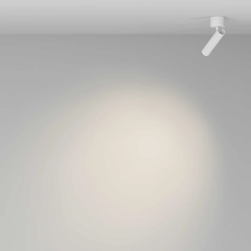 Focus T - Spot LED ultra-fin en aluminium, style contemporain