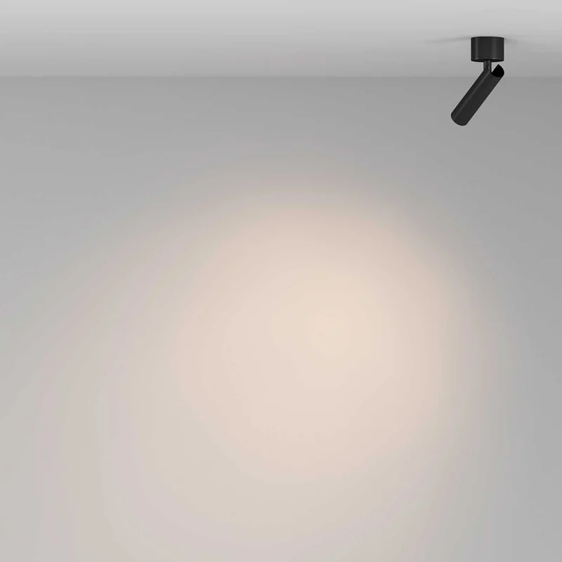 Focus T - Spot LED ultra-fin en aluminium, style contemporain