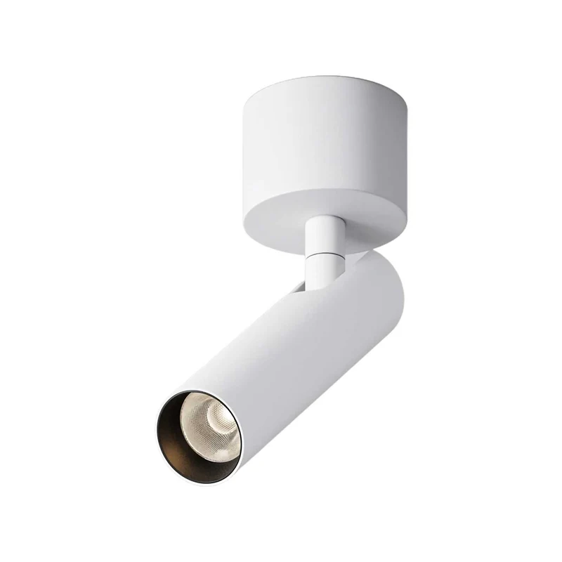 Focus T - Spot LED ultra-fin en aluminium, style contemporain